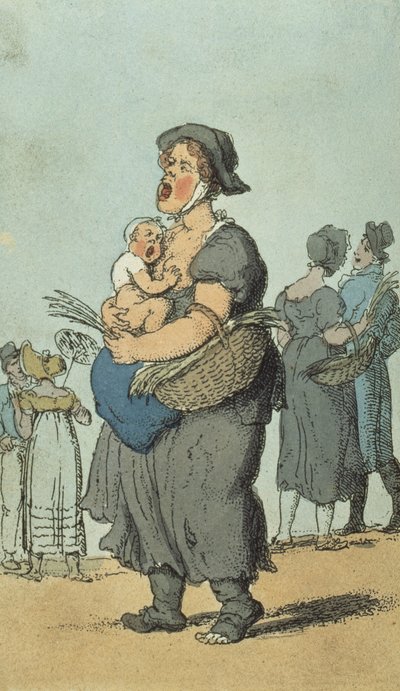 Sweet Lavender by Thomas Rowlandson